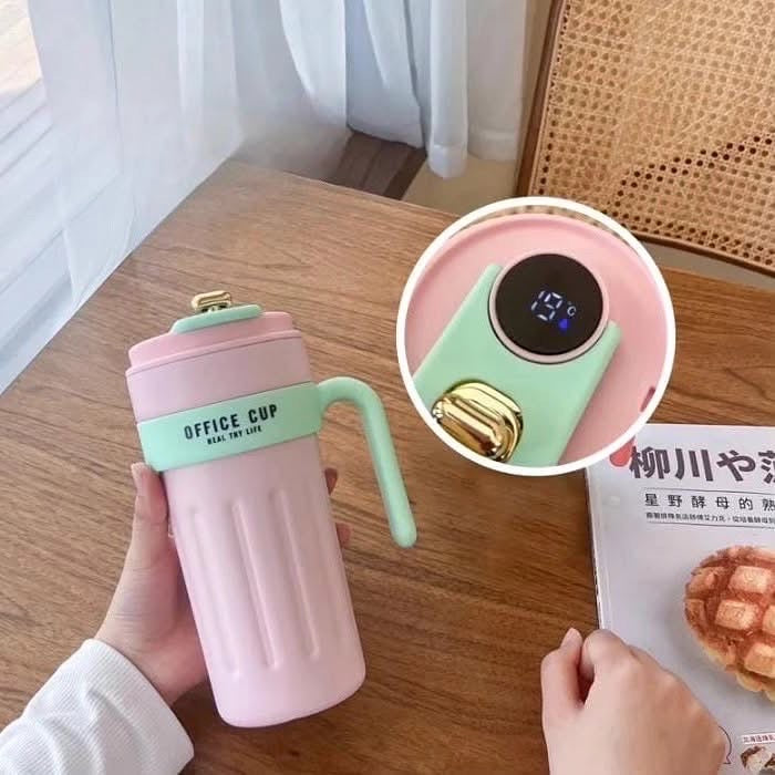 650ml Stainless Steel Vaccum Insulated Coffee Mugs with Temperature Display