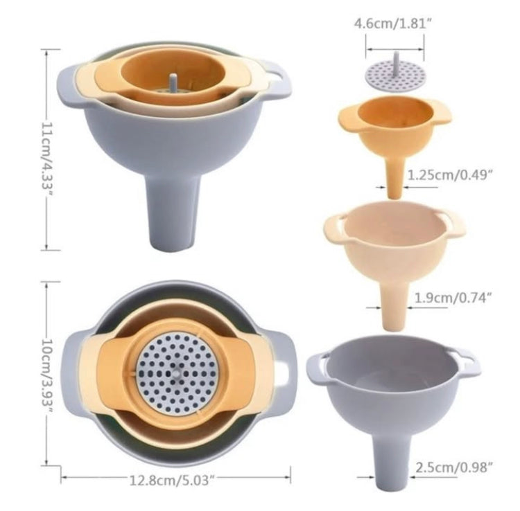 4 in 1 Multifunctional Funnel Set