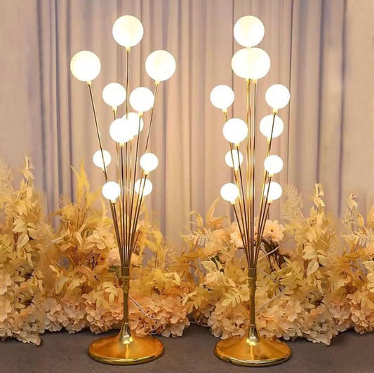 Led Corner Ball Floor Lamp for Home Decoration