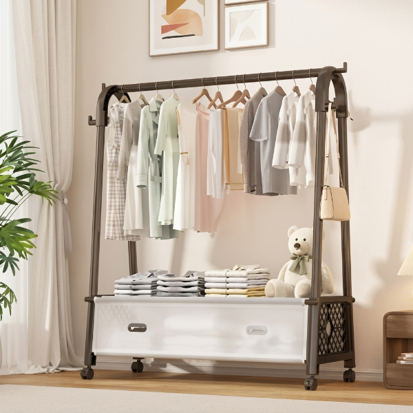 Heavy Quality Big Clothes Rack with Moveable Wheels