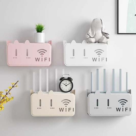 Wall Mounted Wifi Router Storage Box