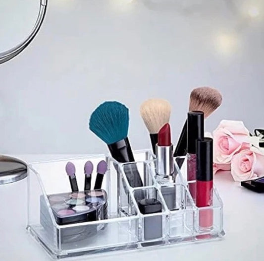 9 Grids Acrylic Cosmetics Makeup Organizer