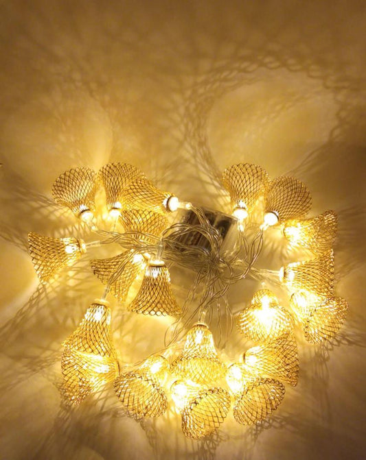 20 Leds Cell Operated Warm Colour Fairy Lights 10ft Length