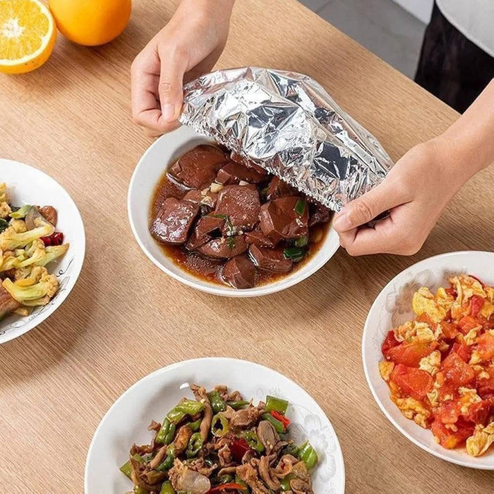10 Pcs Aluminium Foil Insulated Food Covers