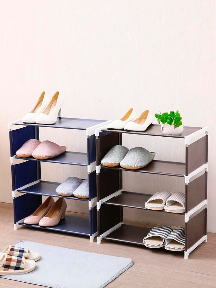 Four Layers Non-Woven Shoe Rack