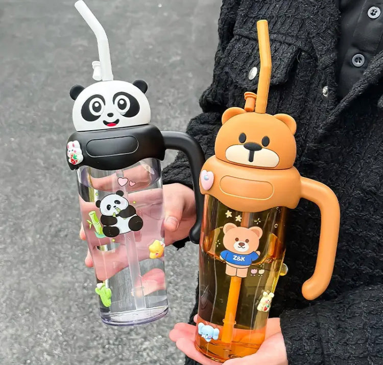 750ml Tumbler Mug with Straw for Kids