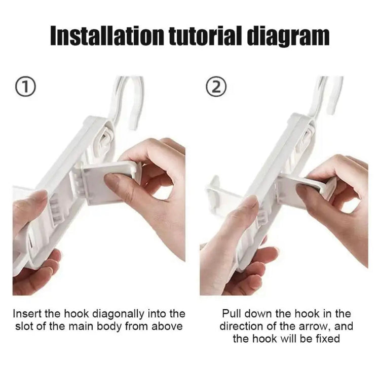 Portable Multipurpose Hook Hanging for Bag Scarfs