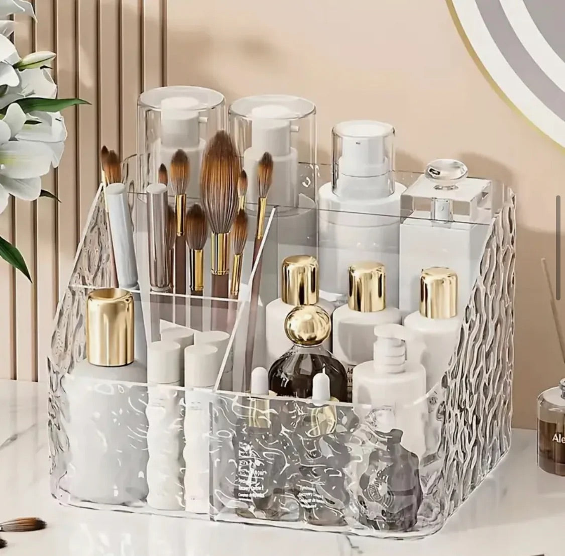 Acrylic High Quality Cosmetic  Makeup Organizer