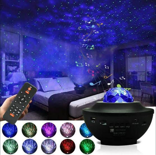 Galaxy Star Projector with Bluetooth Speaker & Remote Control