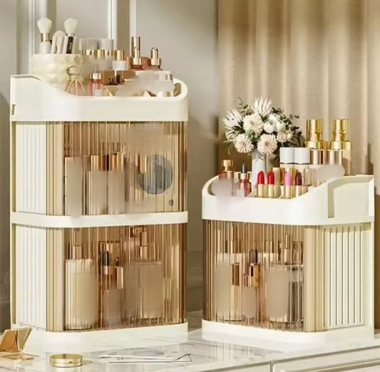 Large Capacity Cupboard Style Cosmetics Makeup Organizer