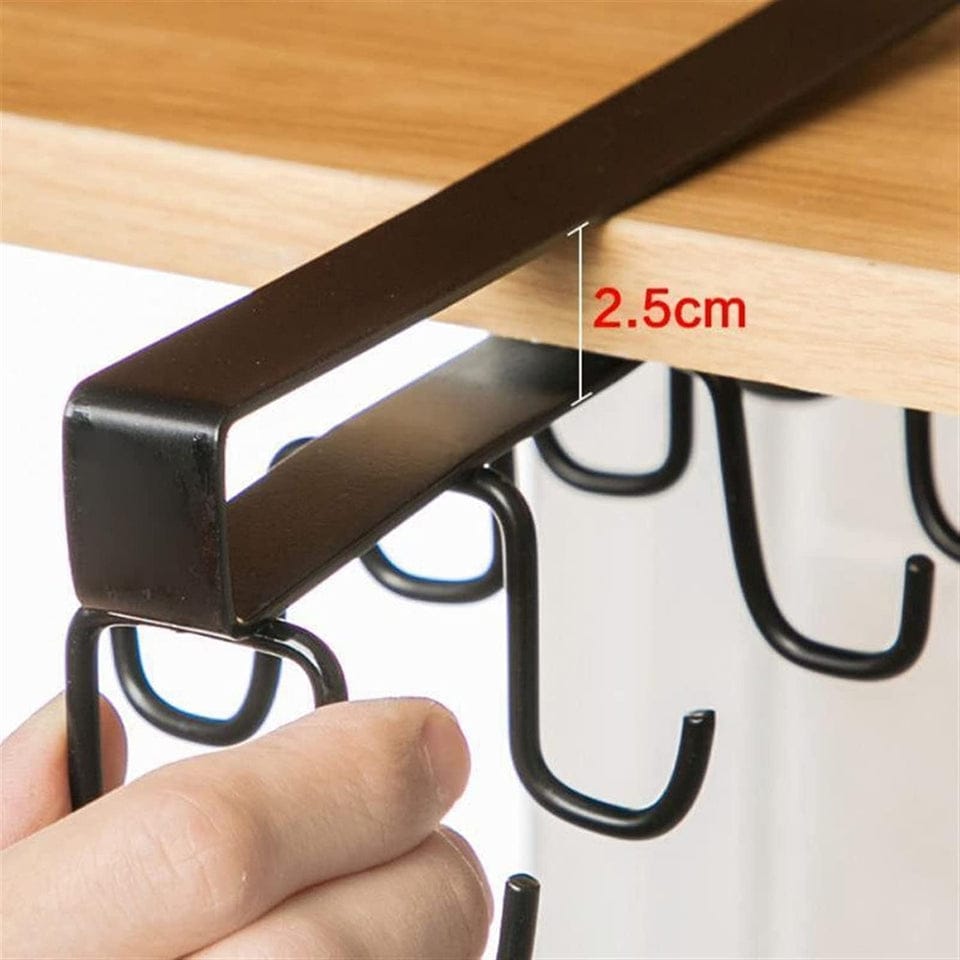Wall Mounted Mutifunctional Mugs Spoons Holder