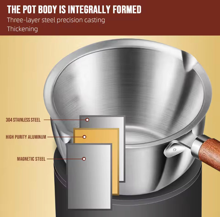 Stainless Steel Hot Oil Multipurpose Saucepan