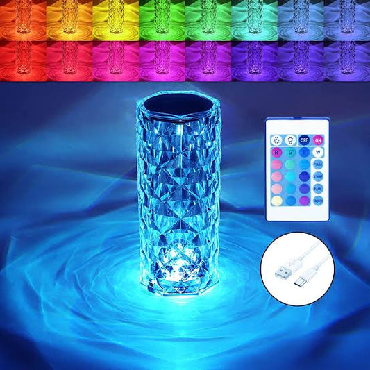16 Colours LED Touch Lamp