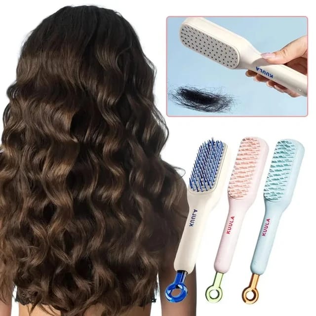 Magic Self Cleaning Hair Brush