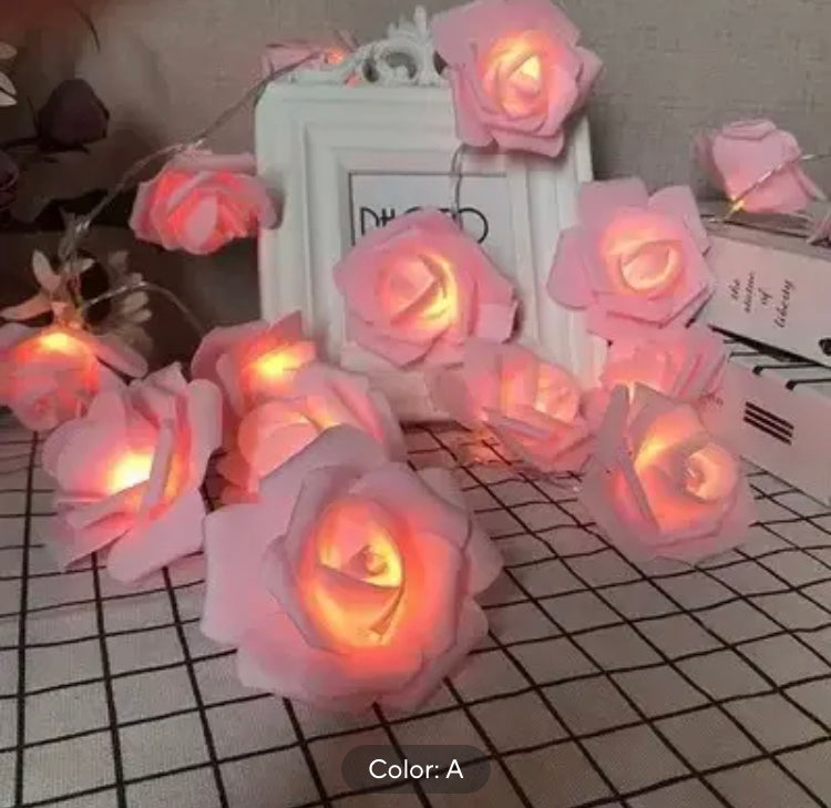 1.5 Meter Roses Led String Fairy Lights for Decoration