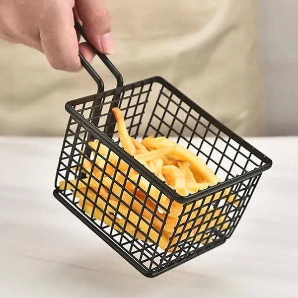 French Fries Metal Basket