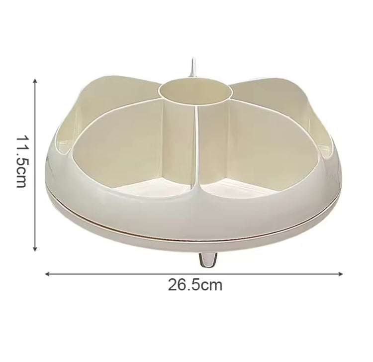 7 Compartments Rotating Large Capacity Cosmetics Tray