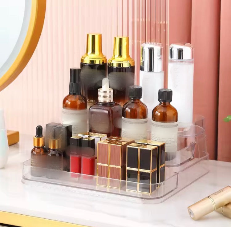 3 Layer Perfumes and Cosmetics Makeup Organizer