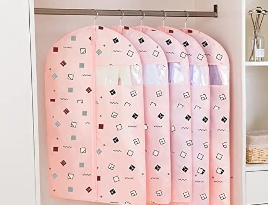 Dustproof Clothes Zipper Covers Dress Storage Bags