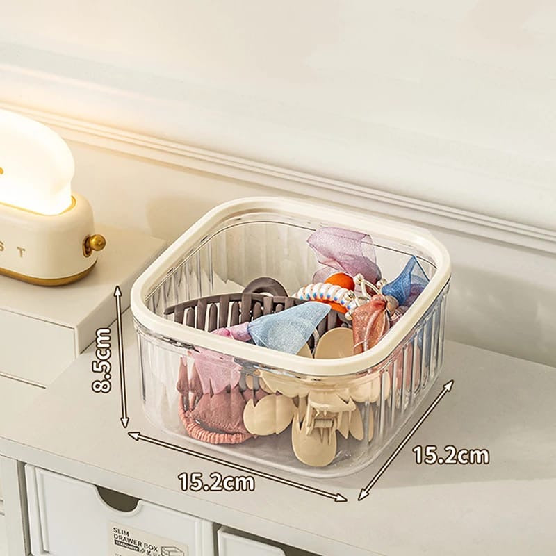 Hair Accessories Dustproof Storage Organizer Box