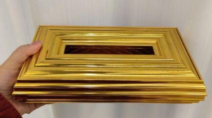 Gold Vintage Style Tissue Box