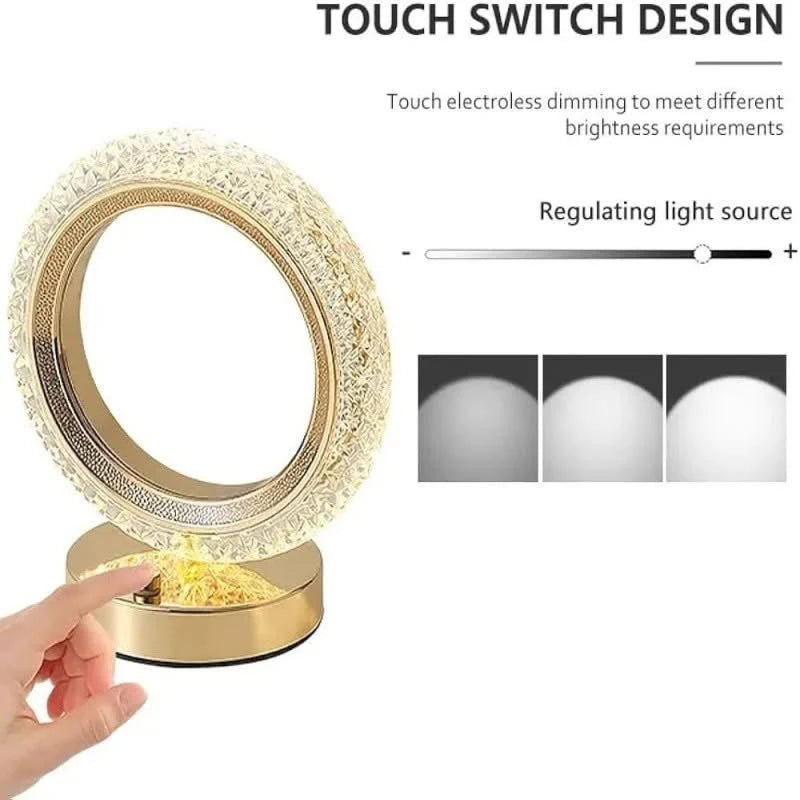 Wireless Touch LED Sensor Lamp with 3 Light Modes