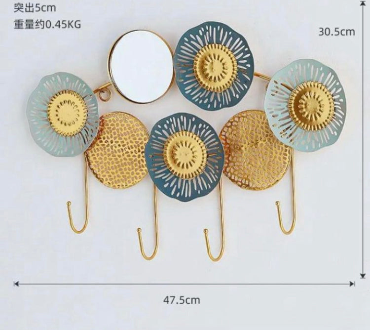 Nordiac Style Metal Wall Key Holder