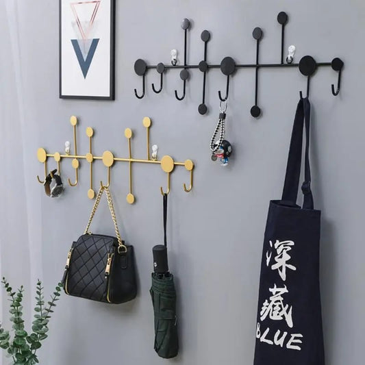Creative Wall Hanging Clothes Key Bag Holder Rack