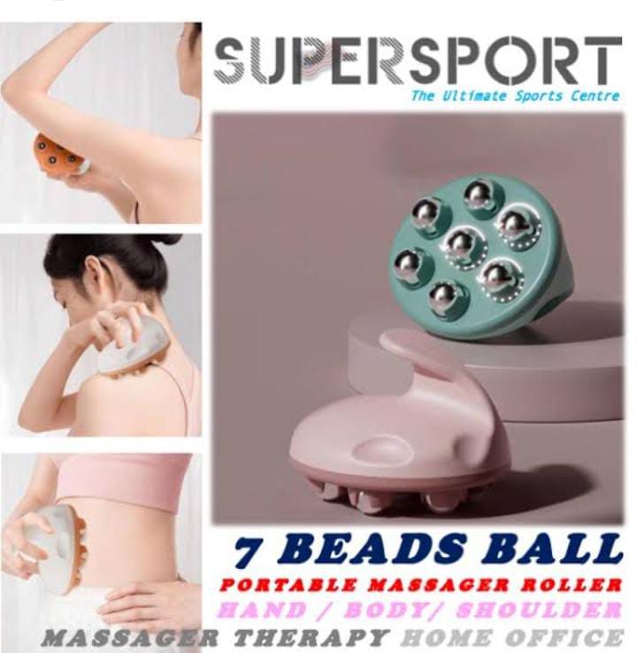 7-Beads Professional Multifunctional Massage Roller Ball Massager