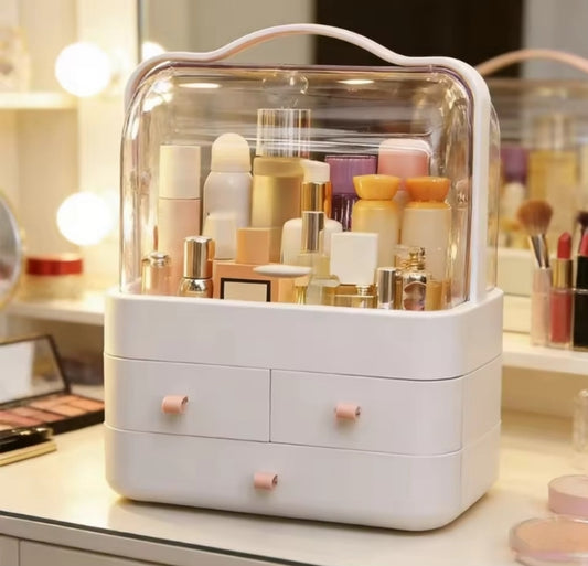 Large Capacity Double Sided Cosmetics Makeup Organizer