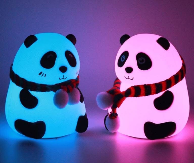 New Touchable Cute Big Panda Lamp with Different Changing Colours