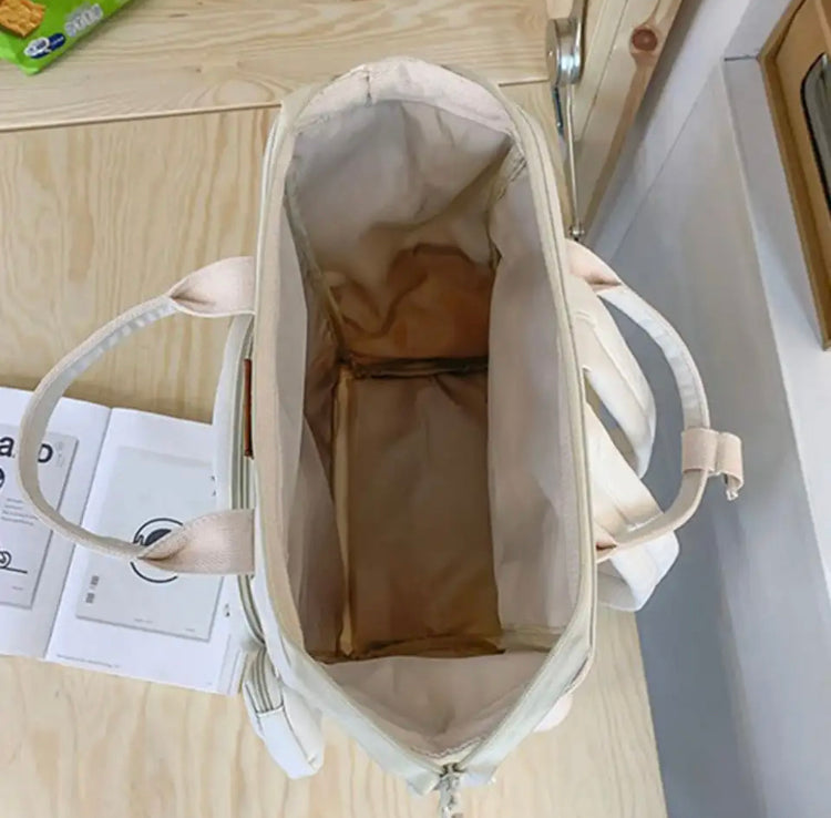 Large Capacity Double Zipper Bagpack