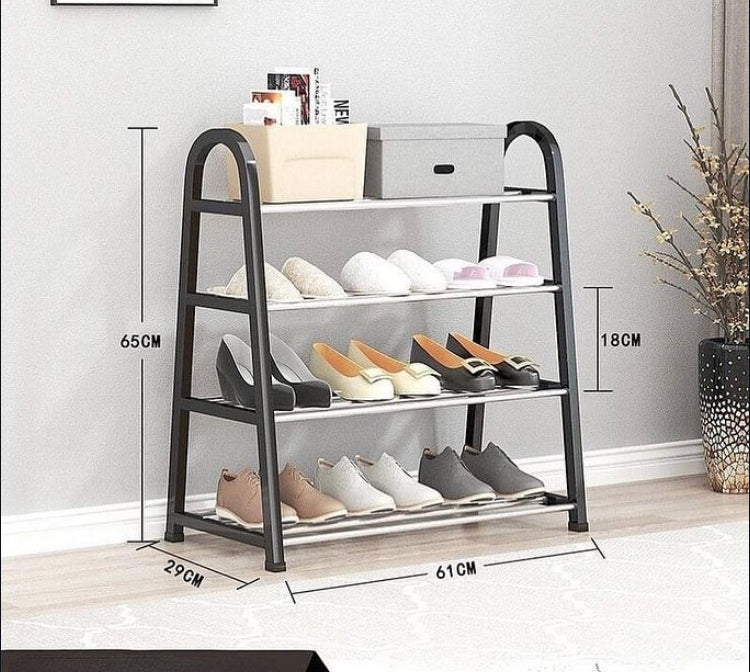 4 Layers Modern Style Shoe Rack