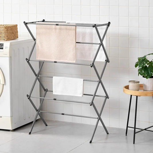 Foldable Clothes Drying Rack Heavy Quality