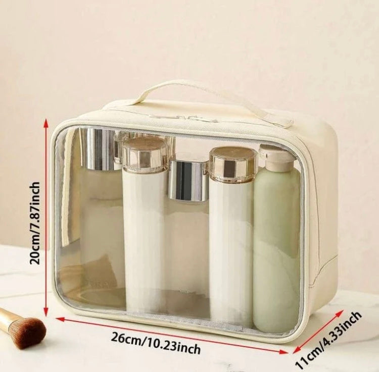 Transparent Cosmetics Makeup Bag Organizer