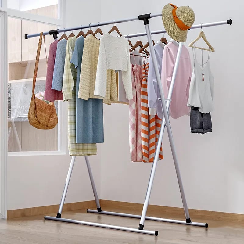 Metal Iron Coat Clothes Rack