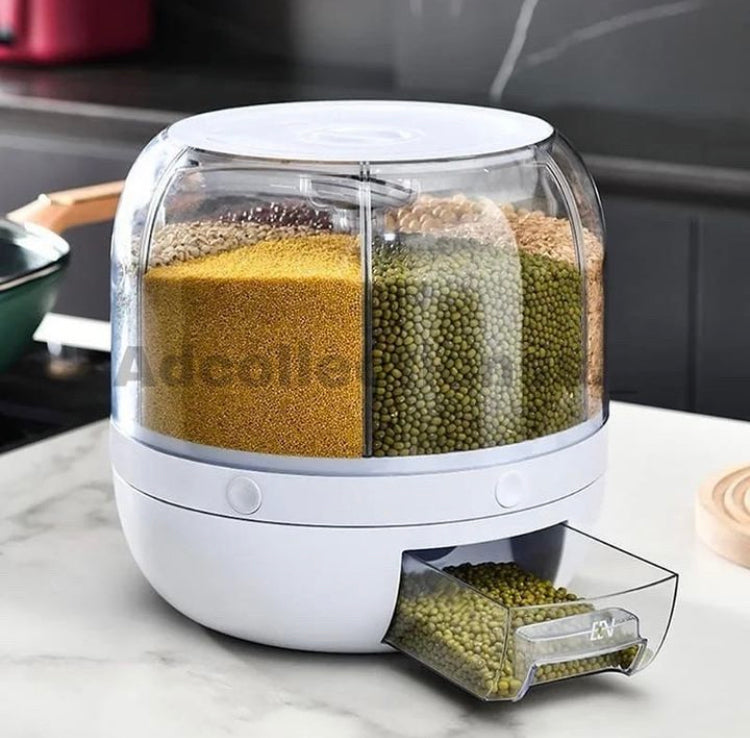 10kg Rotating Food Cereal Grains Dispenser