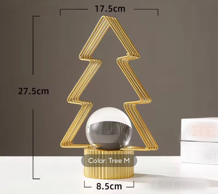 Tree Metal Ornament for Home Decoration
