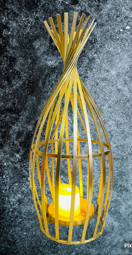 Cage Candle Holder For Home Decor