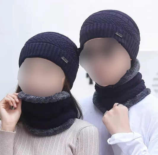 Warm Thickened Beanie Cap for Winters