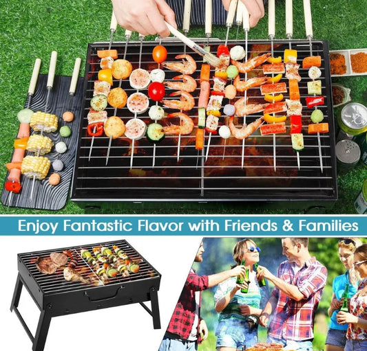 Portable Foldable BBQ Grill Outdoor Camping Grill