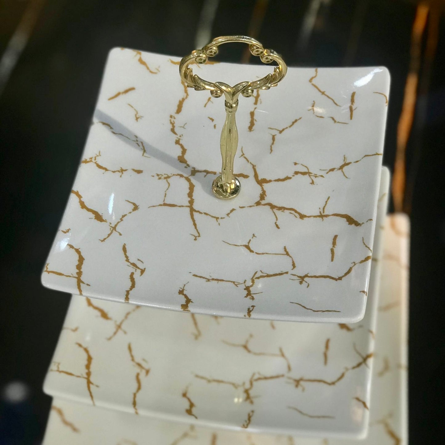 3 Tier Melamine Dessert Stand Perfect for Household Decor