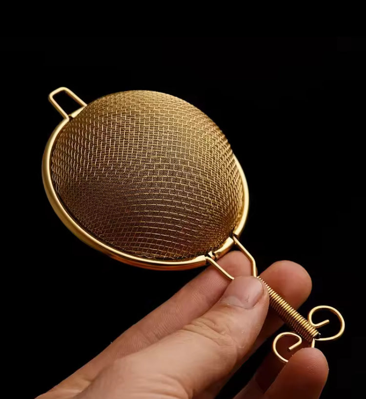 Stainless Steel Wire Fine Mesh Tea Stainer with Handle