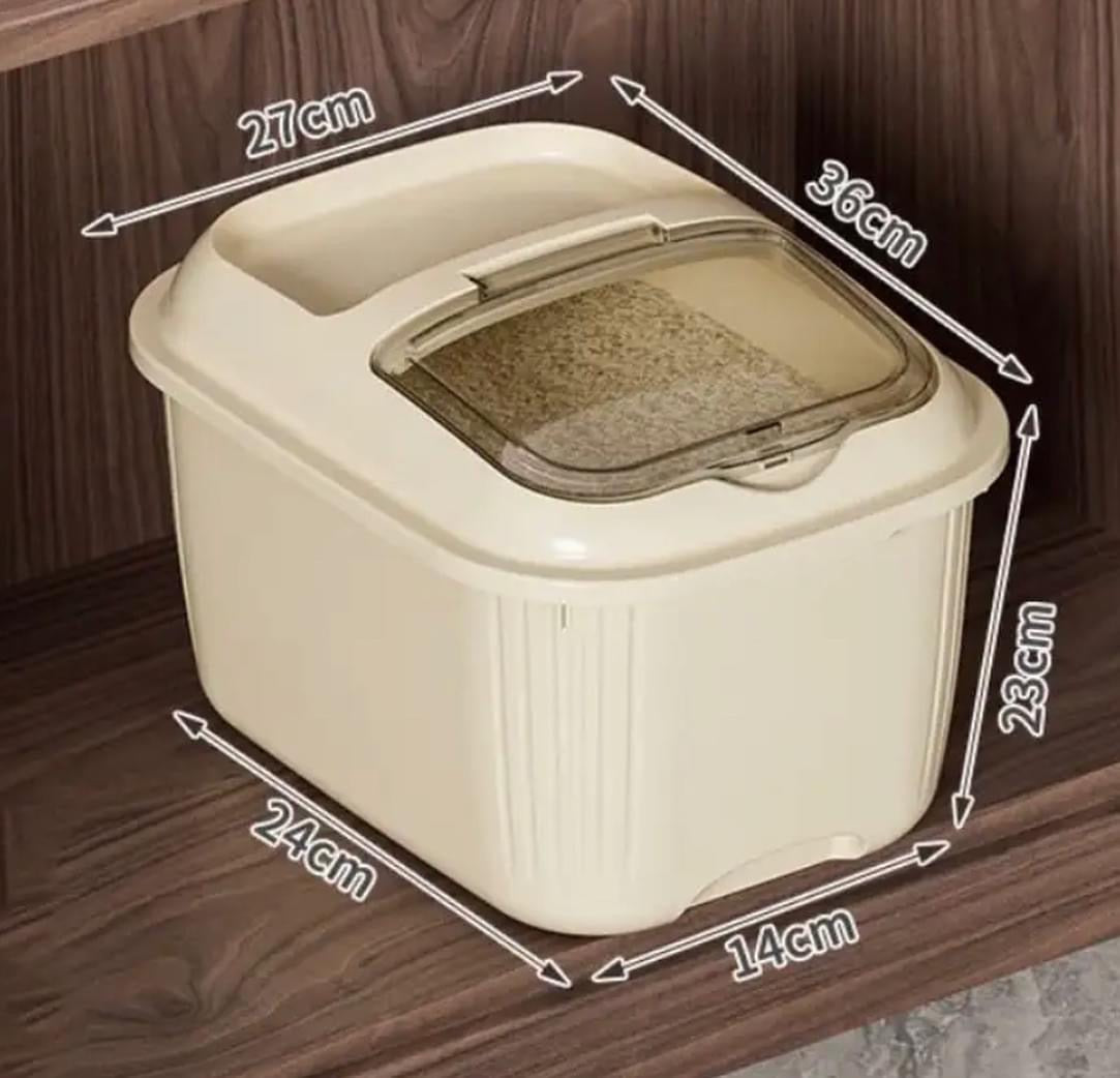 10kg Moisture-proof Rice Grain Storage Bucket
