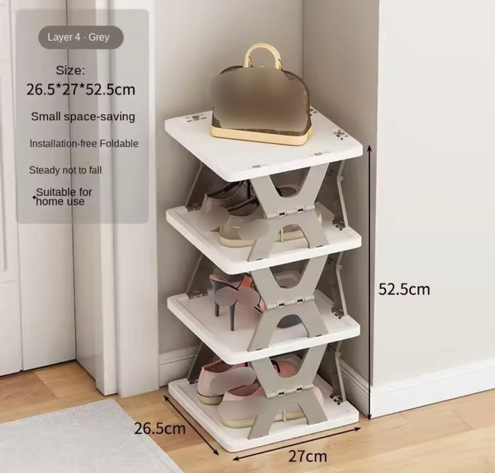 Multilayers Foldable Shoes Rack