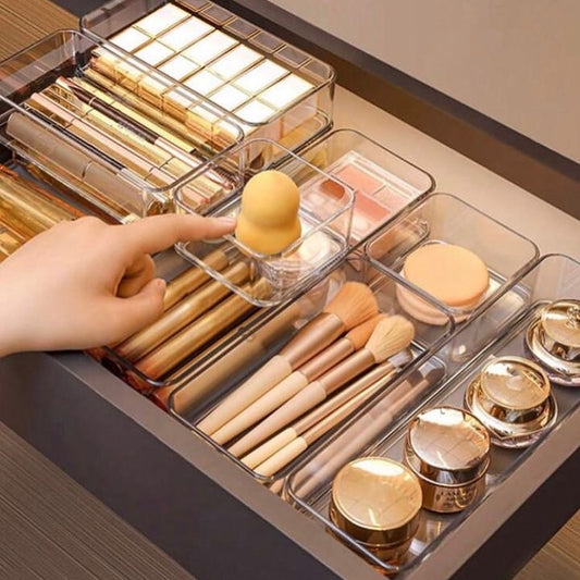 Acrylic Storage Cosmetics Drawer Organizer Boxes