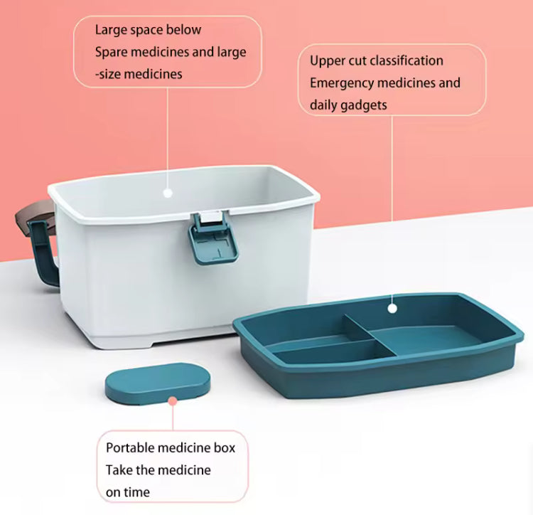 Double Layer Medicine Box