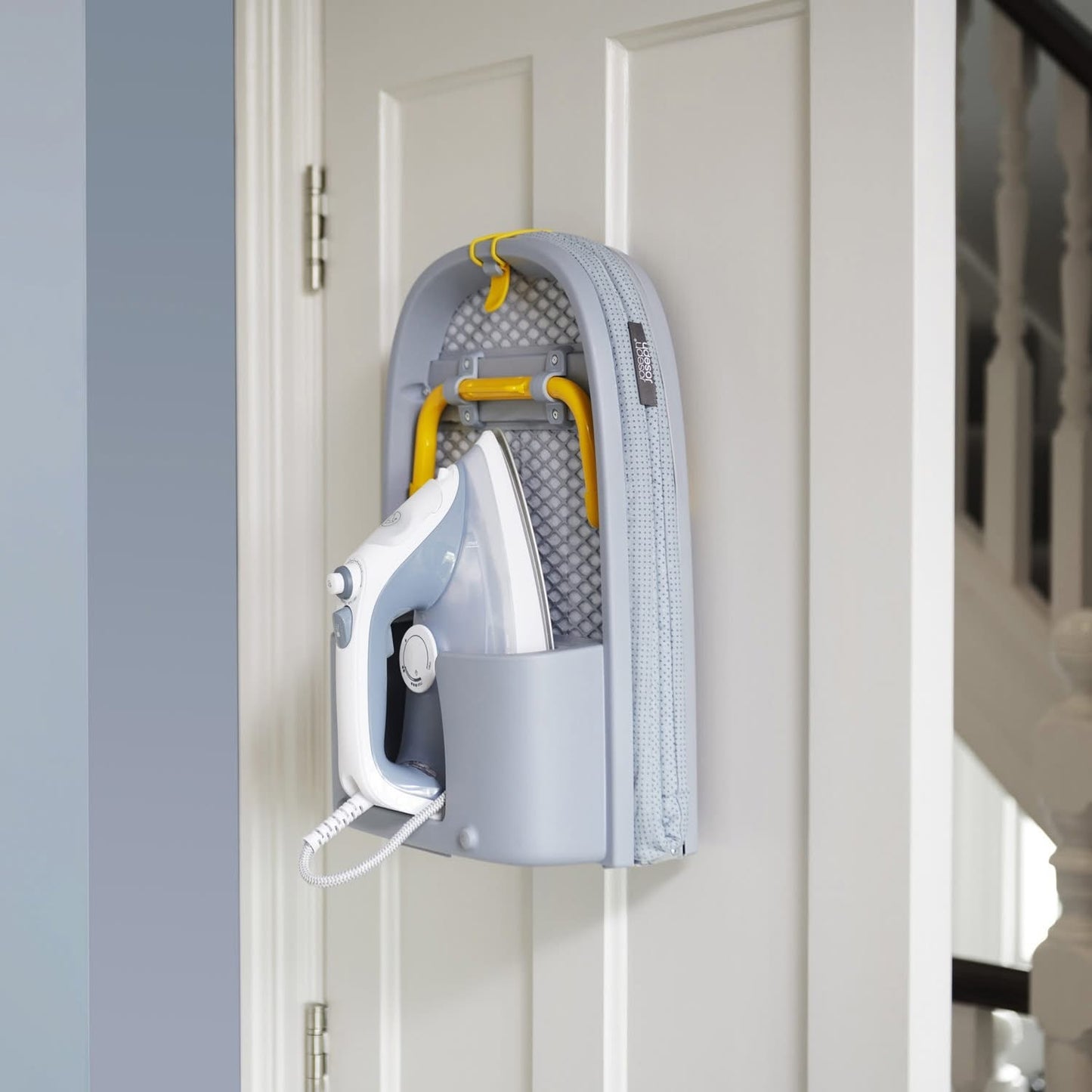 Foldable Premium Quality Wall Mounted Ironing Board with Iron Holder