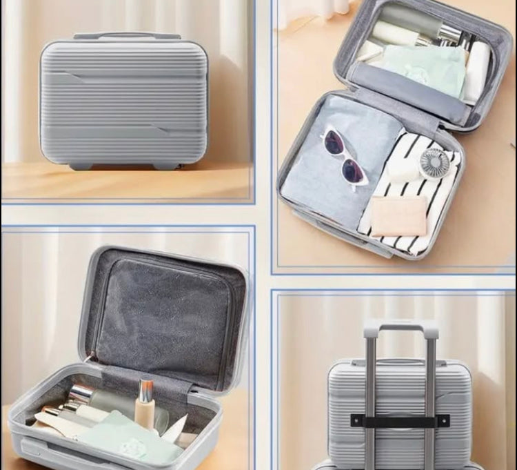 13 Inches Travel Suitcase for Makeup / Cosmetics storage box