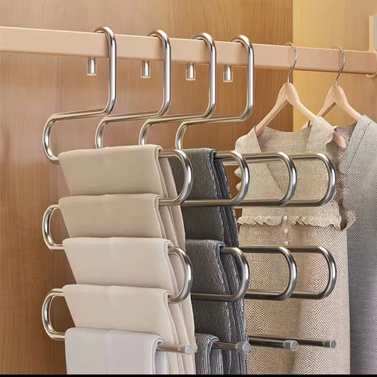 5 Layer Stainless Steel Clothes Hanger